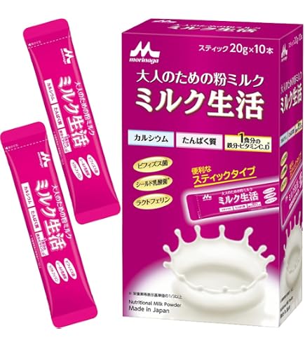 Amazon.co.jp: 大人の粉ミルク ミルク生活プラス 2袋 （300g×2袋